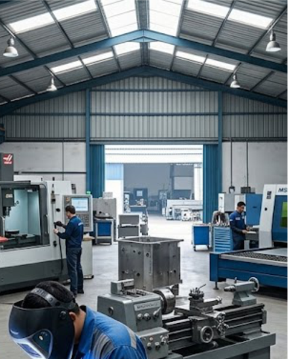 MASS workshop floor