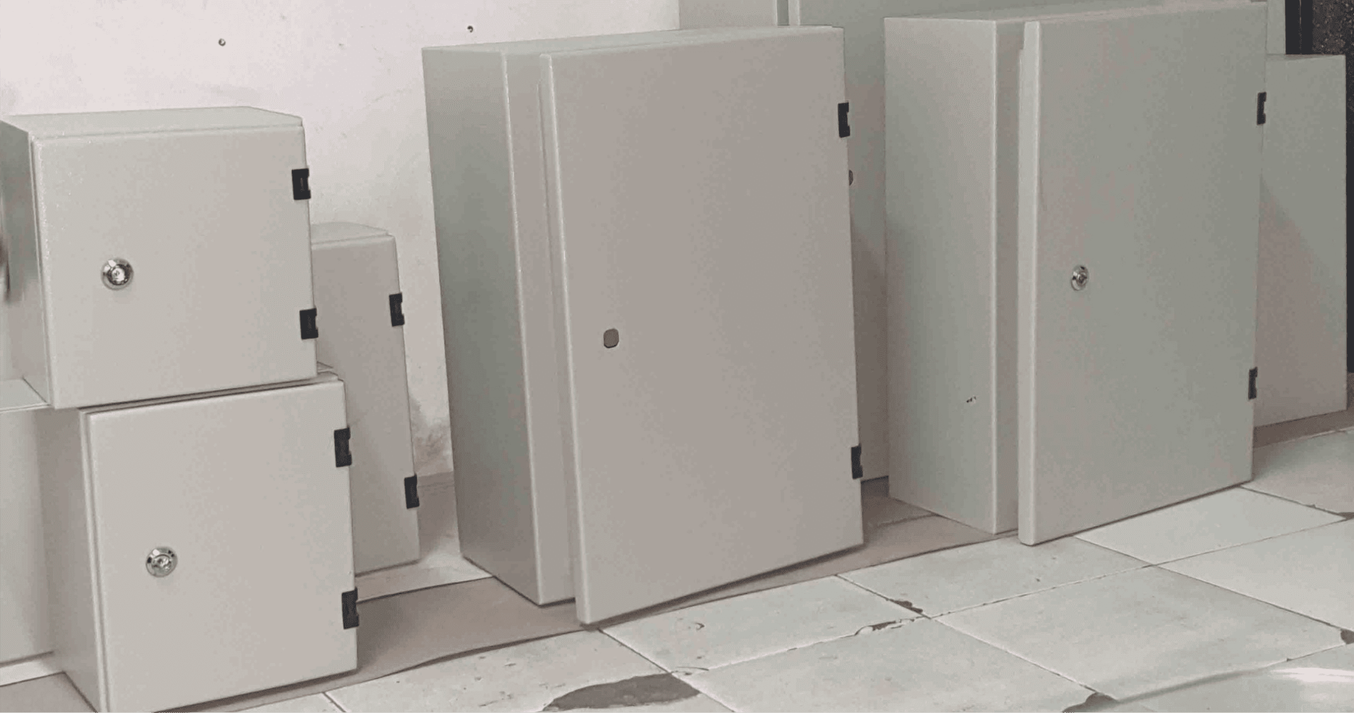 Box panel wall mounting