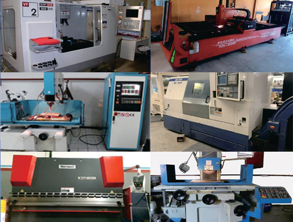 CNC and press-brake workshop